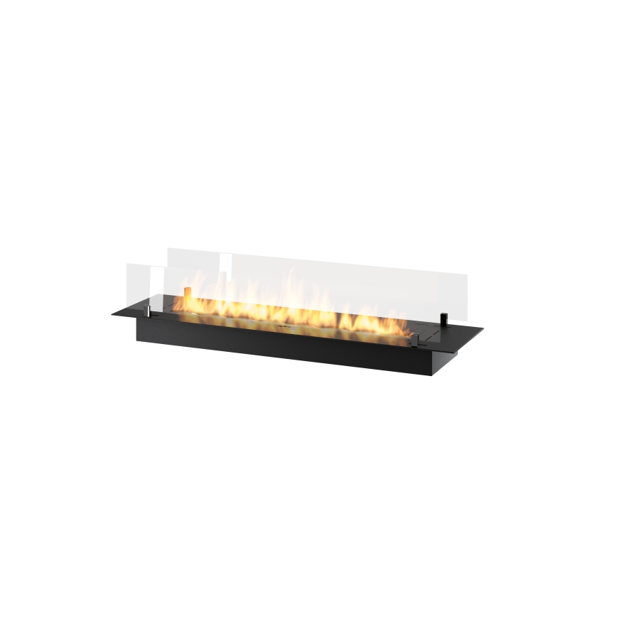InFire - Χωνευτό Τζάκι BIO 8,5x120 cm 6kW μαύρο