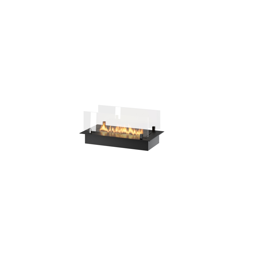 InFire - Χωνευτό Τζάκι BIO 8,5x60 cm 3,5kW μαύρο