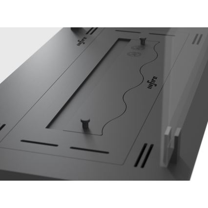 InFire - Χωνευτό Τζάκι BIO 8,5x60 cm 3,5kW μαύρο