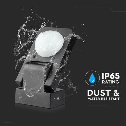 Infrared Εξωτερικού χώρου αισθητήρας κίνησης 360° 1000W/230V IP65 μαύρο