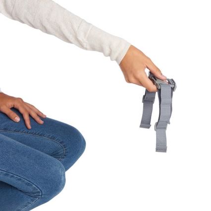 Ingenuity - Φορητό καθισματάκι φαγητού 2σε1 SMARTCLEAN TODDLER γκρι