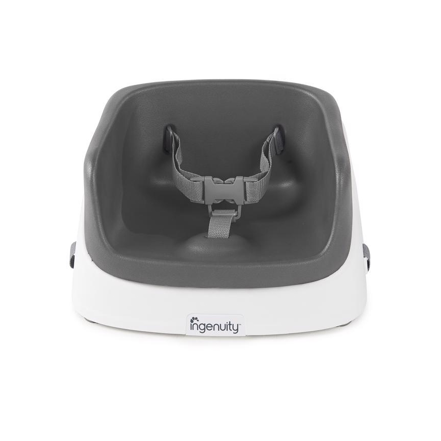 Ingenuity - Φορητό καθισματάκι φαγητού 2σε1 SMARTCLEAN TODDLER γκρι