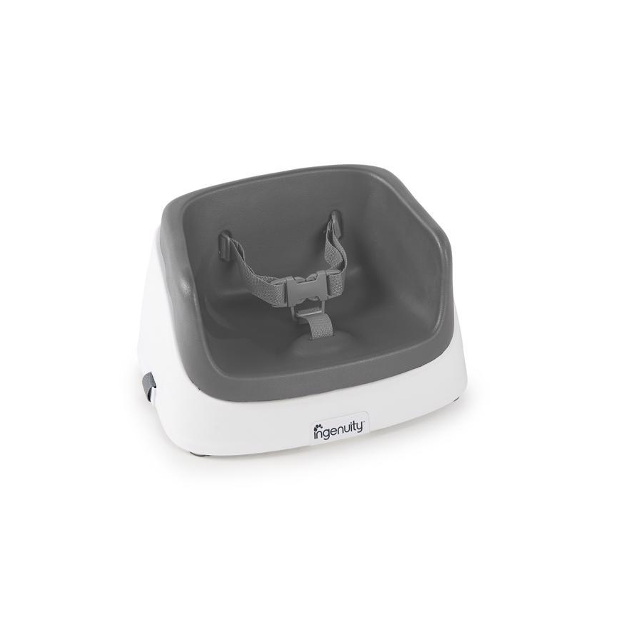 Ingenuity - Φορητό καθισματάκι φαγητού 2σε1 SMARTCLEAN TODDLER γκρι