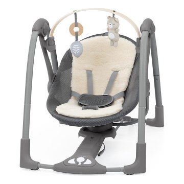 Ingenuity - Κούνια μωρού με δόνηση και μελωδία EVERY SEASON 3xC γκρι