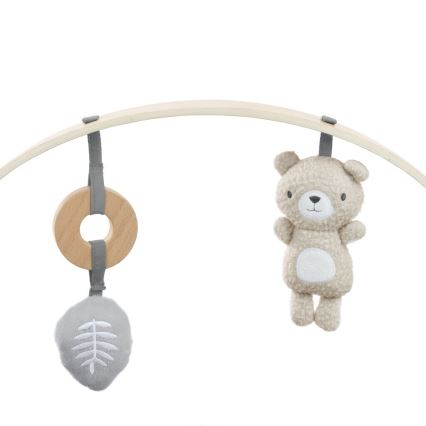 Ingenuity - Κούνια μωρού με δόνηση και μελωδία EVERY SEASON 3xC γκρι