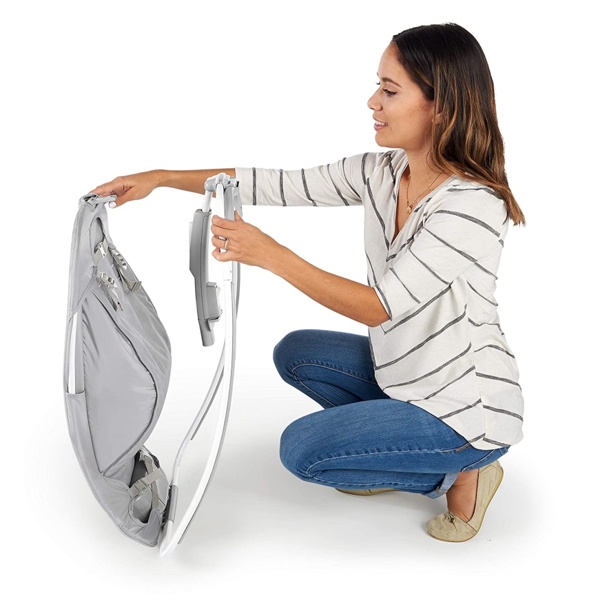 Ingenuity - Κούνια μωρού με μελωδία CUDDLE LAMB 3xLR14