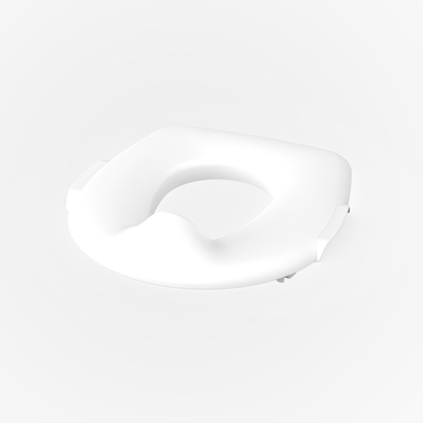 Ingenuity - Παιδική τουαλέτα με ήχο MY SIZE λευκή 2xAAA