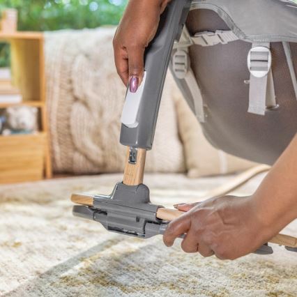 Ingenuity - Παιδικό κουνιστό κρεβατάκι με δόνηση και μελωδία EVERY SEASON WESLEY 3xC γκρι