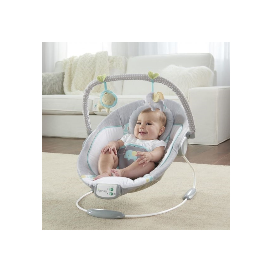 Ingenuity - Βρεφικό relax με δόνηση και μουσική MORRISON 3xC