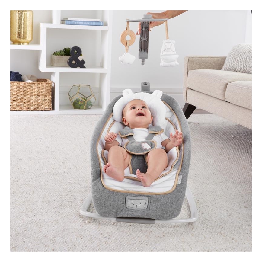 Ingenuity - Βρεφικό relax με δόνηση με μουσική  BOUTIQUE 3xLR14