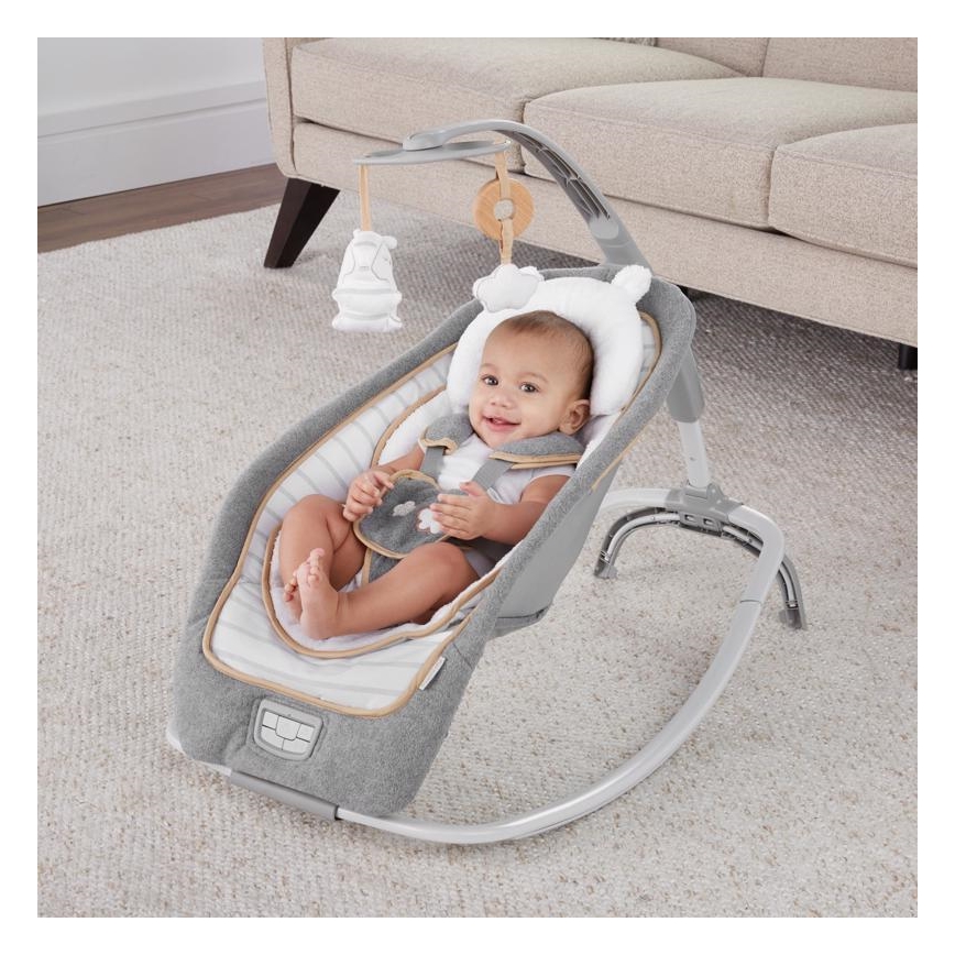 Ingenuity - Βρεφικό relax με δόνηση με μουσική  BOUTIQUE 3xLR14