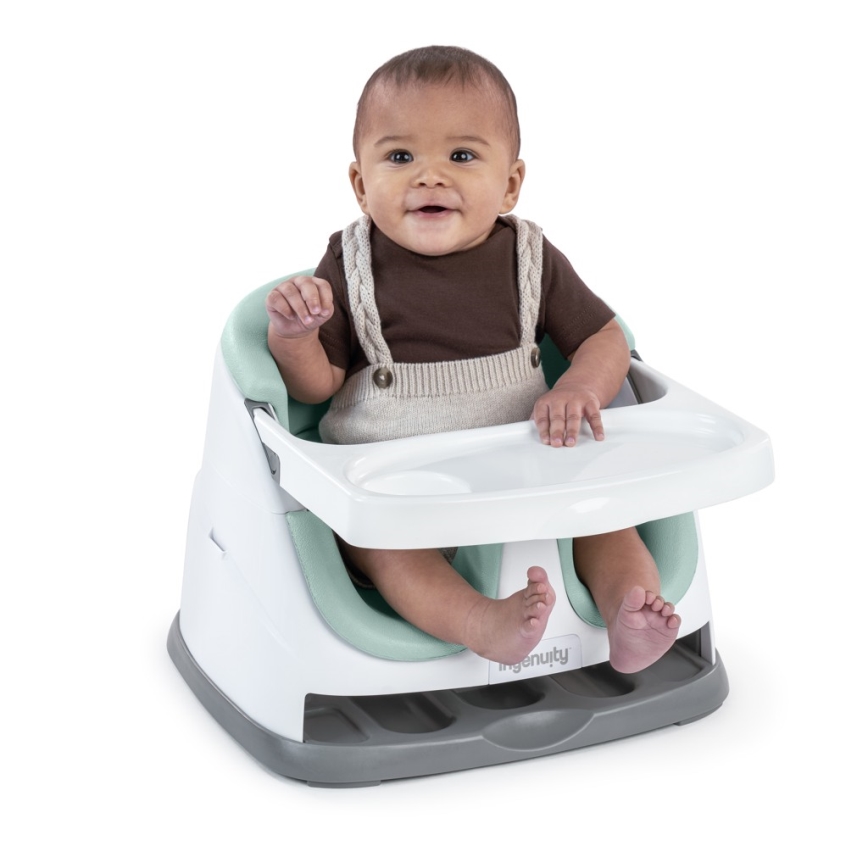 Ingenuity - Καθισματάκι φαγητού για καρέκλα 2σε1 BABY BASE μέντα