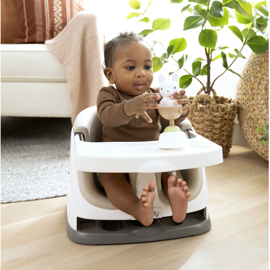 Ingenuity - Καθισματάκι φαγητού για καρέκλα 2σε1 BABY BASE μπεζ