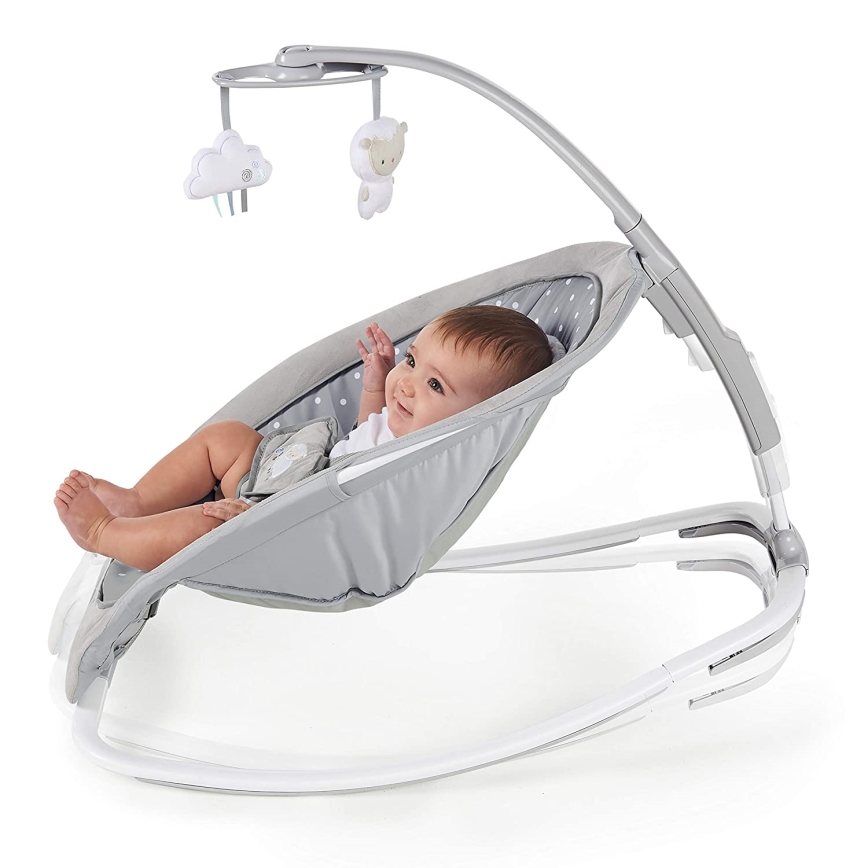 Ingenuity - Κούνια μωρού με μελωδία CUDDLE LAMB 3xLR14