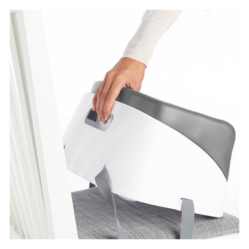 Ingenuity - Φορητό καθισματάκι φαγητού 2σε1 SMARTCLEAN TODDLER γκρι