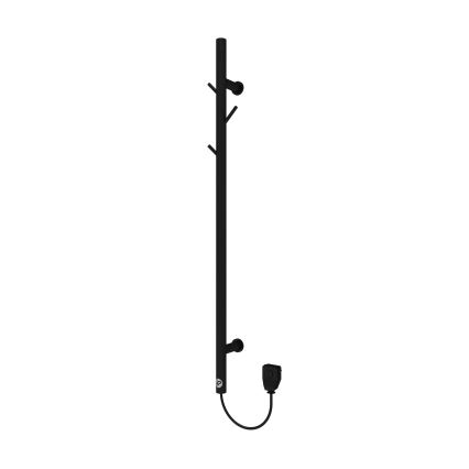Instal Projekt - Ηλεκτρική απλώστρα TUBIES 32W 85x9 cm μαύρη