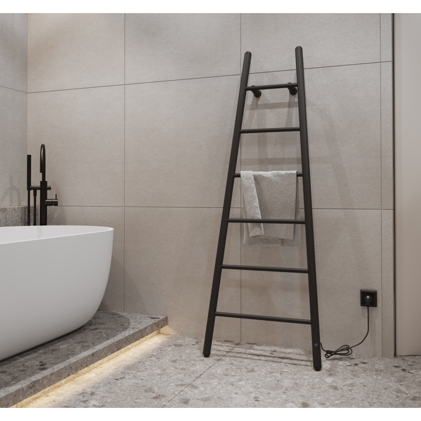 Instal Projekt - Ηλεκτρική πετσετοκρεμάστρα ESCE 170W 160x60 cm μαύρη