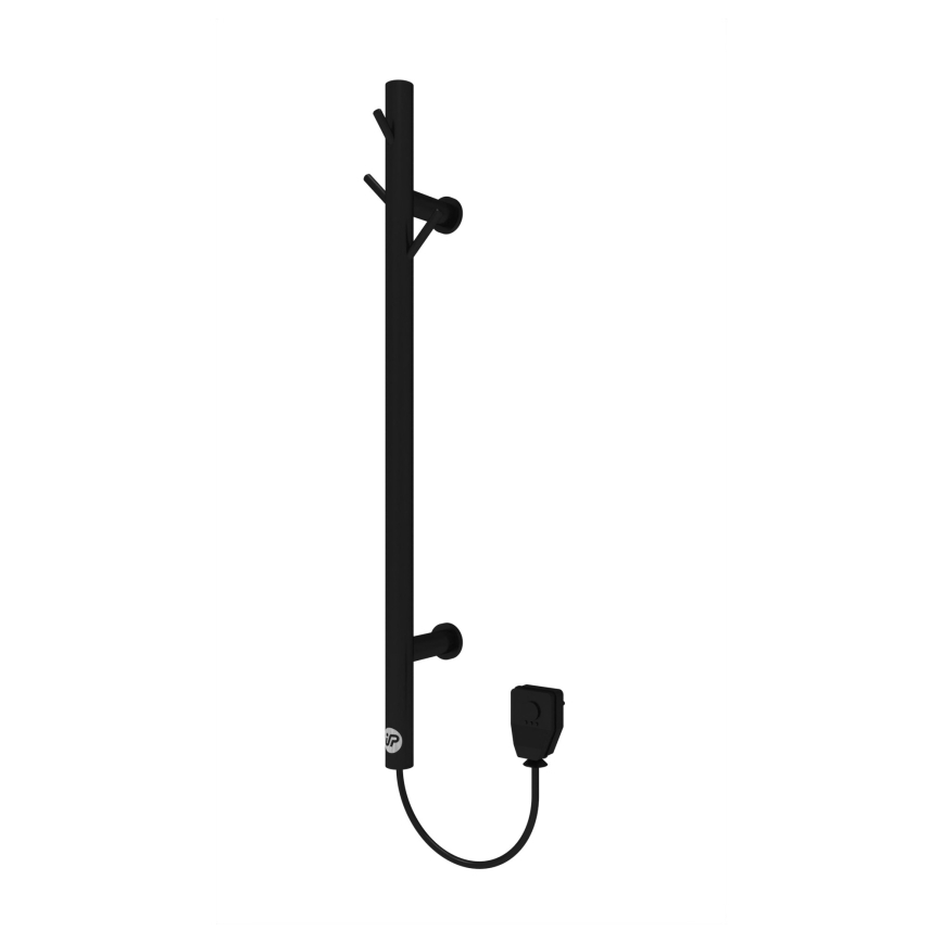 Instal Projekt - Ηλεκτρική πετσετοκρεμάστρα TUBIES 32W 60x9 cm μαύρη