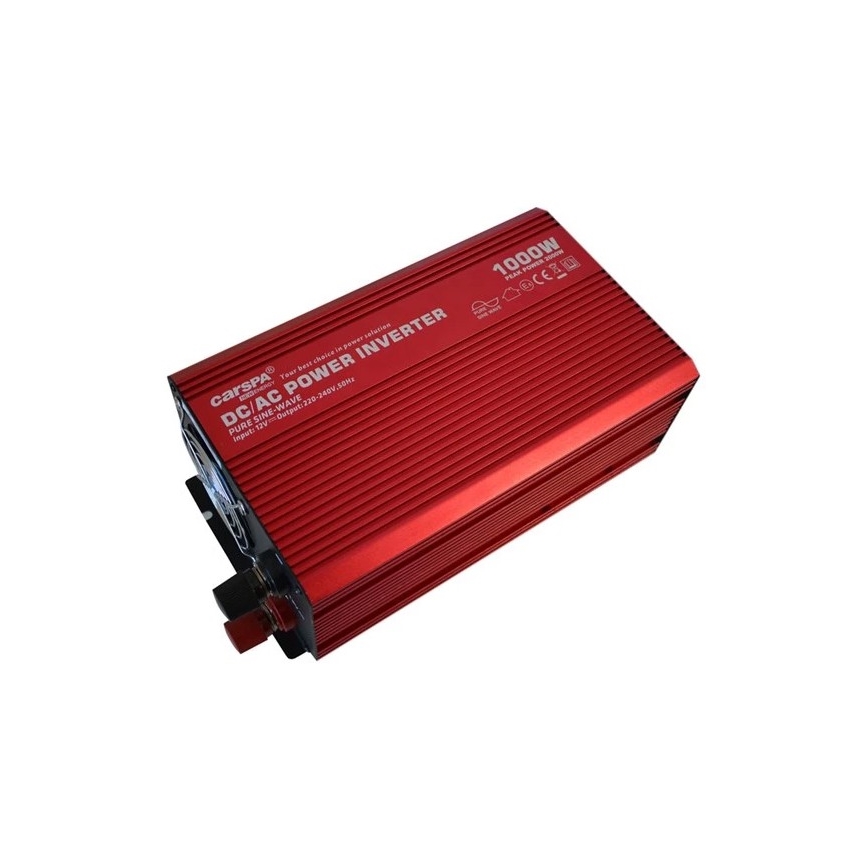 Inverter CARSPA 1000W/12/230V + USB