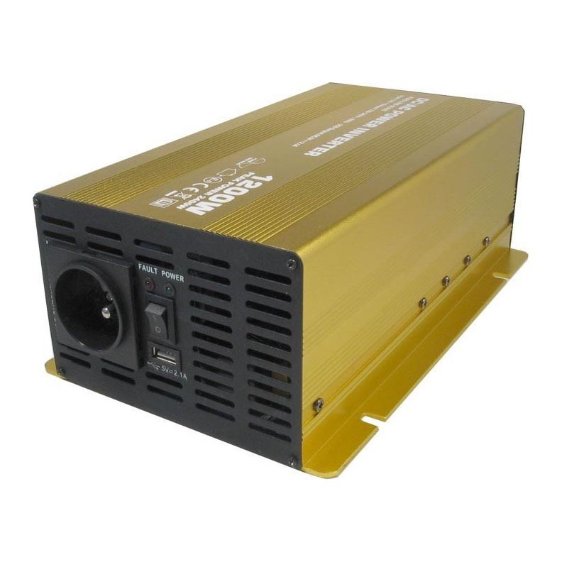 Inverter καθαρού ημιτόνου 1200W/24/230V