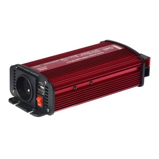 Inverter - μετατροπέας τάσης 600W/12/230V + USB