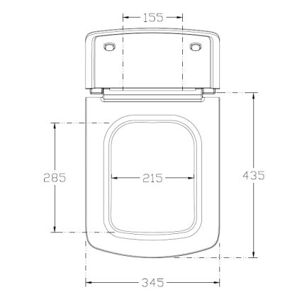 Isvea - Κάθισμα τουαλέτας SoftClose PURITY λευκό