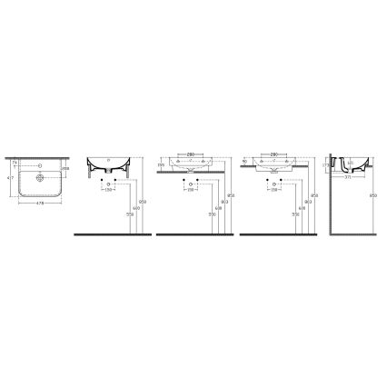 Isvea - Επιτραπέζιος νιπτήρας SOTT AQUA 48x42 cm κεραμικός/λευκός