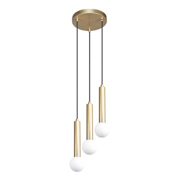 ITALUX - Αναρτώμενο φωτιστικό σε καλώδιο FILANO 3xG9/5W/230V χρυσό