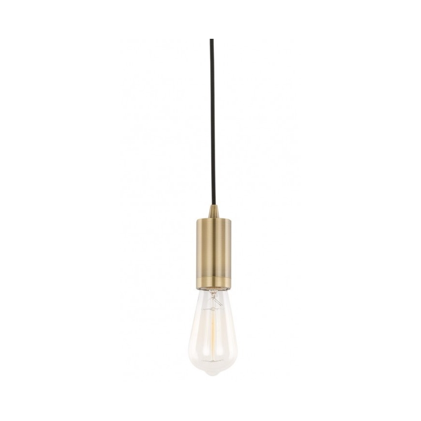 ITALUX -  Κρεμαστό φωτιστικό οροφής MODERNA 1xE27/60W/230V μπρονζέ