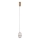 ITALUX - Κρεμαστό φωτιστικό ALANI σε καλώδιο, LED/6W/230V 3000K, χρυσό