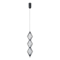 ITALUX - Κρεμαστό φωτιστικό LED σε καλώδιο SEVILLA LED/15W/230V 3000K μαύρο