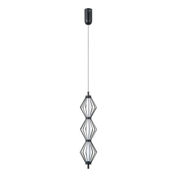 ITALUX - Κρεμαστό φωτιστικό LED σε καλώδιο SEVILLA LED/15W/230V 3000K μαύρο