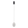 ITALUX - Κρεμαστό φωτιστικό LED με καλώδιο ALANI LED/6W/230V 3000K μαύρο/χρυσό