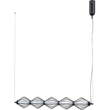 ITALUX - Κρεμαστό φωτιστικό LED με καλώδιο SEVILLA LED/25W/230V 3000K μαύρο