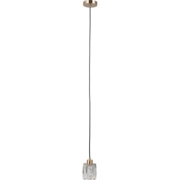 ITALUX - Κρεμαστό φωτιστικό TORNO με καλώδιο 1xE14/40W/230V, χρυσό