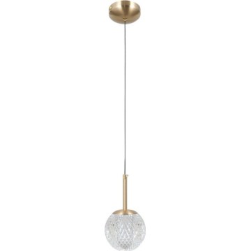 ITALUX - Κρεμαστό φωτιστικό με καλώδιο PADRI 1xG9/5W/230V χρυσό