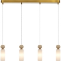 ITALUX - Κρεμαστό φωτιστικό με καλώδιο SANTOS 4xG9/40W/230V χρυσό