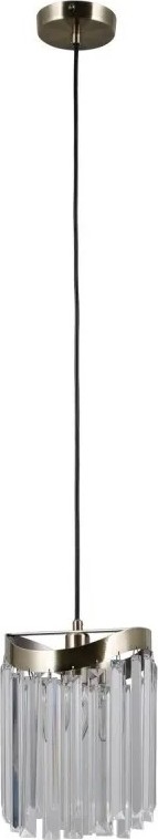 ITALUX - Κρεμαστό φωτιστικό οροφής SABRIGA 1xE14/40W/230V ματ χρώμιο