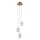 ITALUX - Κρεμαστό LED φωτιστικό ALANI σε καλώδιο 3xLED/5W/230V 3000K χρυσό