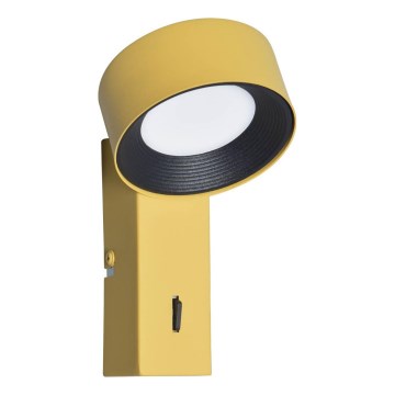 ITALUX - LED επιτοίχιο φωτιστικό OTAL LED/1,8W/230V 4000K κίτρινο