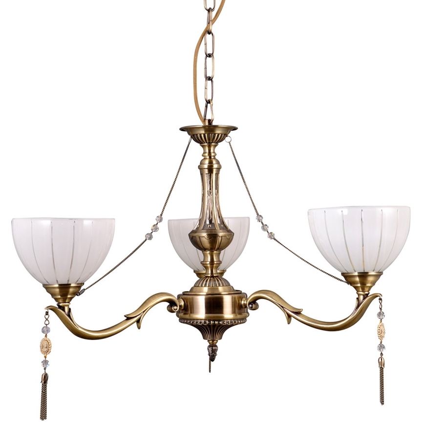 ITALUX - Πολύφωτο με αλυσίδα BAXIO 3xE27/60W/230V