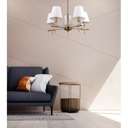 ITALUX - Κρεμαστός πολυέλαιος BALTER 5xE14/40W/230V