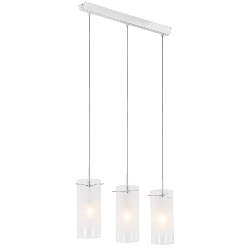 ITALUX - Πολύφωτο με συρματόσχοινο BLEND 3xE27/60W/230V