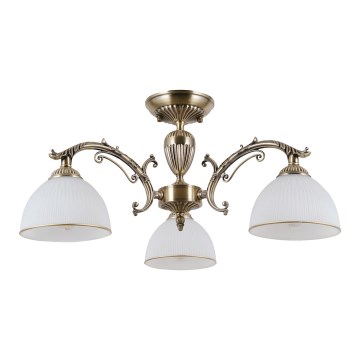 ITALUX - Πλαφονιέρα οροφής FENEZA 3xE27/40W/230V