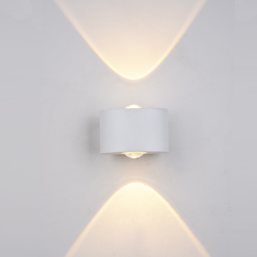 ITALUX - Επιτοίχιο φωτιστικό εξωτερικού χώρου LED GILBERTO LED/2W/230V 3000K IP54