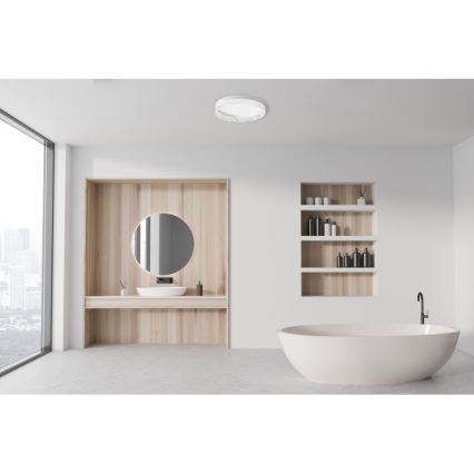 ITALUX - LED ρυθμιζόμενο φωτιστικό οροφής RANTE LED/58W/230V 3000-6500K Ø 50 cm λευκό + τηλεχειριστήριο