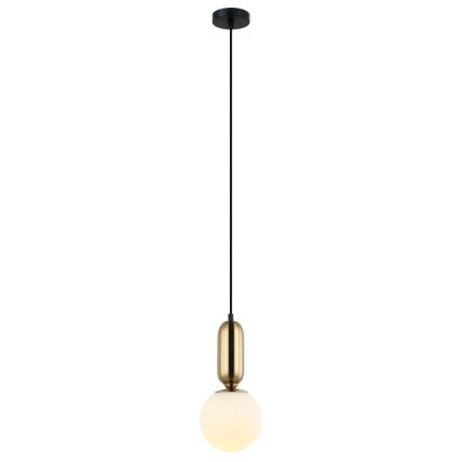 ITALUX -  Κρεμαστό φωτιστικό οροφής ALDEVA 1xE27/40W/230V μπρονζέ