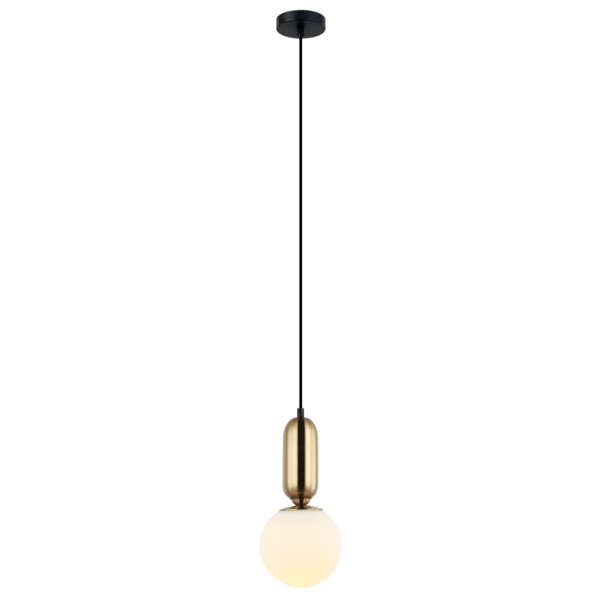 ITALUX -  Κρεμαστό φωτιστικό οροφής ALDEVA 1xE27/40W/230V μπρονζέ