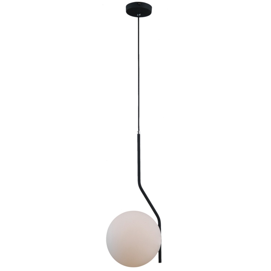 ITALUX - Κρεμαστό φωτιστικό οροφής CARIMI 1xE27/5W/230V μαύρο