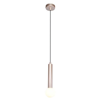 ITALUX - Κρεμαστό φωτιστικό FILANO με καλώδιο 1xG9/5W/230V ροζ χρυσό